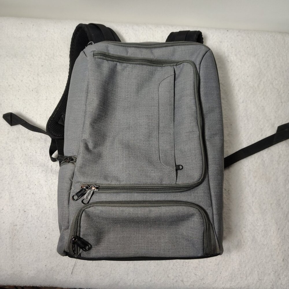 Ebags Professional Slim Laptop Backpack Graphite‎ Travel Weekender Carry On 16"